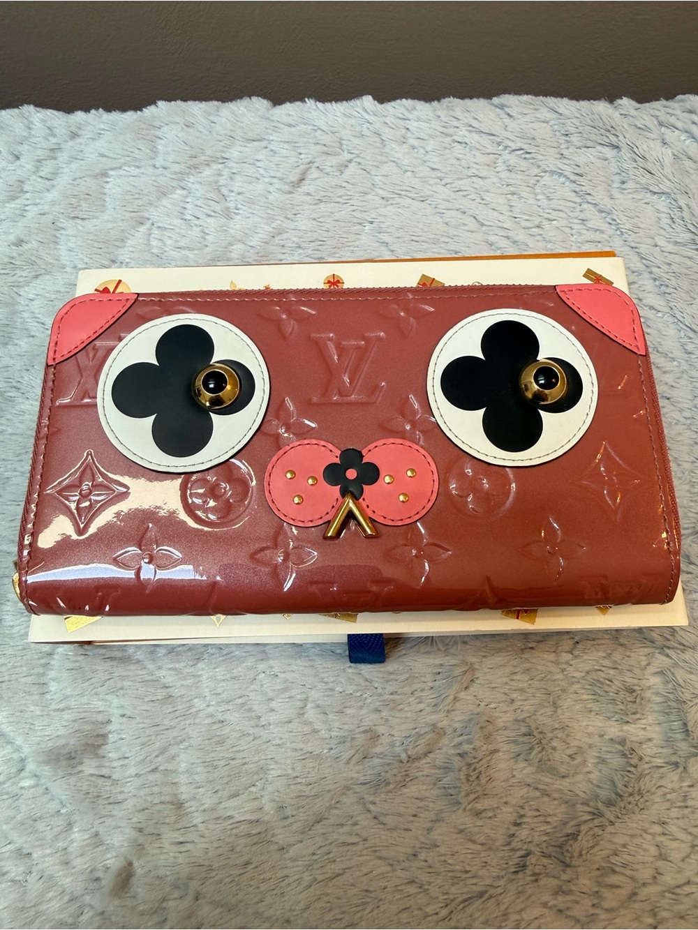 Louis Vuitton Valentine Dog Zippy Wallet- Rare, Limited Edition